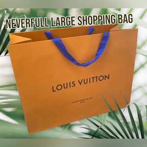 Authentic Louis Vuitton Neverfull Shopping Bag